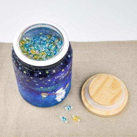 Dreams Come True - Lrg Glass Jar Jigsaw Puzzle