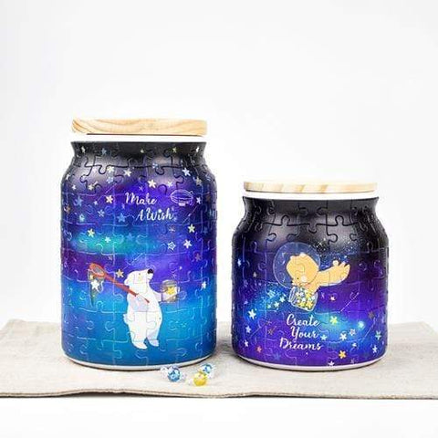 Dreams Come True - Lrg Glass Jar Jigsaw Puzzle