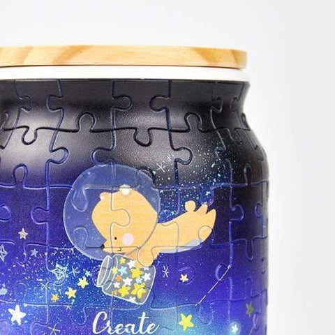 Create Your Dreams - Medium Jar Jigsaw Puzzle