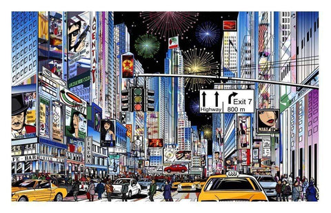 New York Time Square - 1000 Piece Jigsaw Puzzle