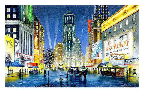 Night in New York - 1000 Piece Jigsaw Puzzle