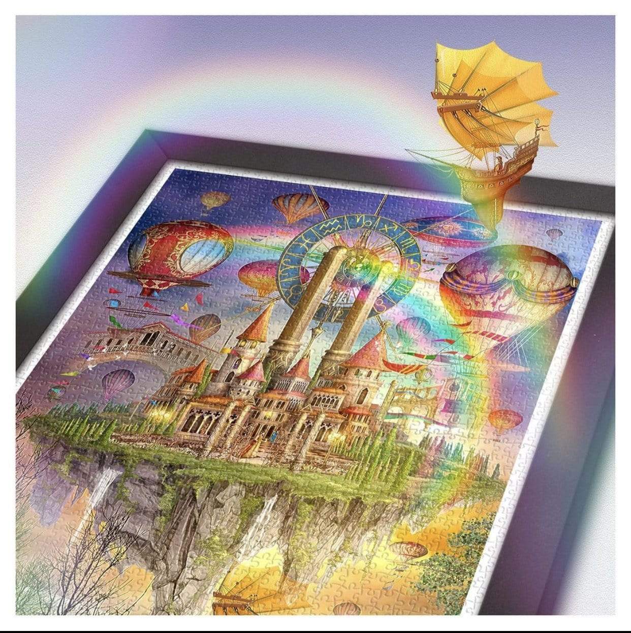 Tarot Town 1000 Piece Jigsaw Puzzle Pintoo SHOWCASE PUZZLES