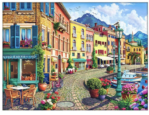 Bright Embankment - 1200 Piece Jigsaw Puzzle