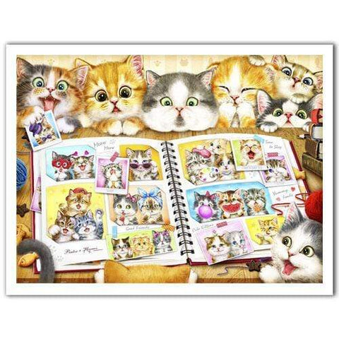 Kitten Memory Album - 1200 Piece Jigsaw Puzzle