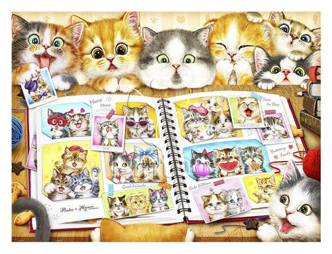 Kitten Memory Album - 1200 Piece Jigsaw Puzzle