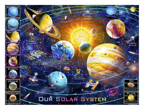 Solar System - 1200 Piece Jigsaw Puzzle