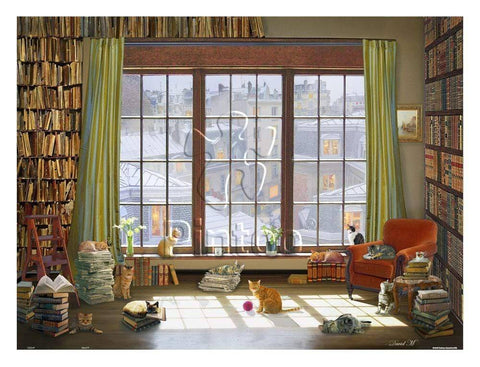 Window Cats - 1200 Piece Jigsaw Puzzle