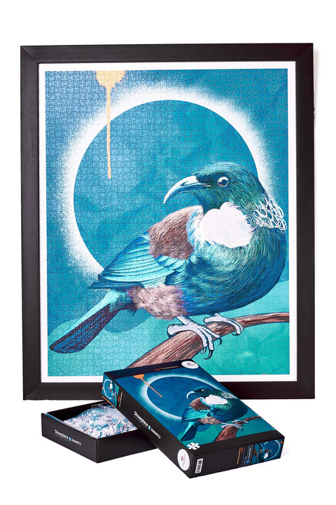 Tui and Harakeke - 2000 Piece Jigsaw Puzzle