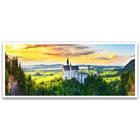 Sunset of Neuschwanstein Castle, Germany - 4000 Piece Jigsaw Puzzle