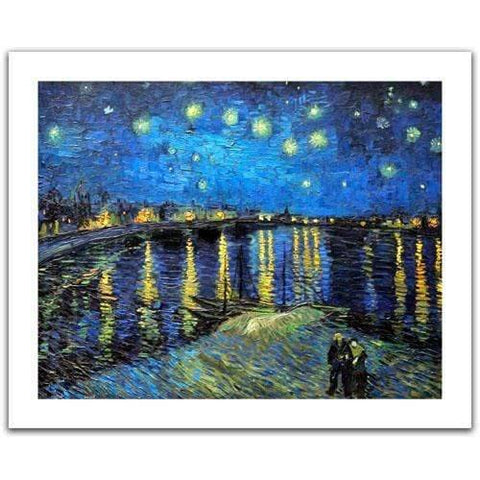 Starry Night Over the Rhone, 1888 - 500 Piece Jigsaw Puzzle