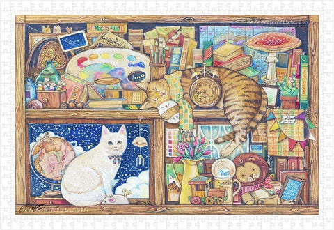 Cat Collector - 600 Piece Jigsaw Puzzle