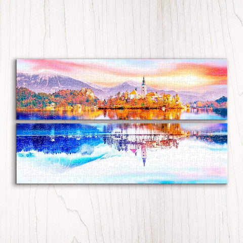 Beautiful Lake Bled, Slovenia - 432 Piece Jigsaw Puzzle