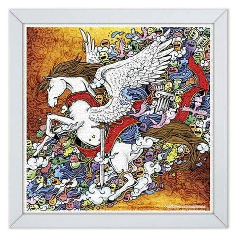 Cool Gray Plastic Jigsaw Puzzle Frame (1600pcs)