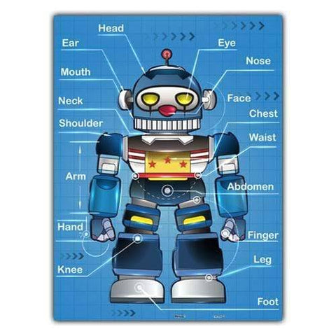 Robot's body - 48 Piece Junior Jigsaw Puzzle