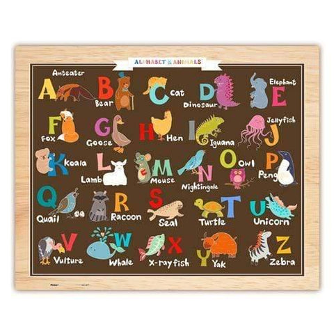 Alphabet & Animals - 80 Piece Junior Jigsaw Puzzle