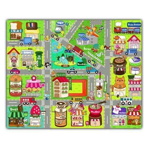 Cute Street Map - 80 Piece Junior Jigsaw Puzzle