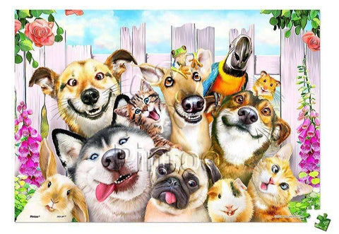 Pet Selfie - 368 Piece XS Jigsaw Puzzle